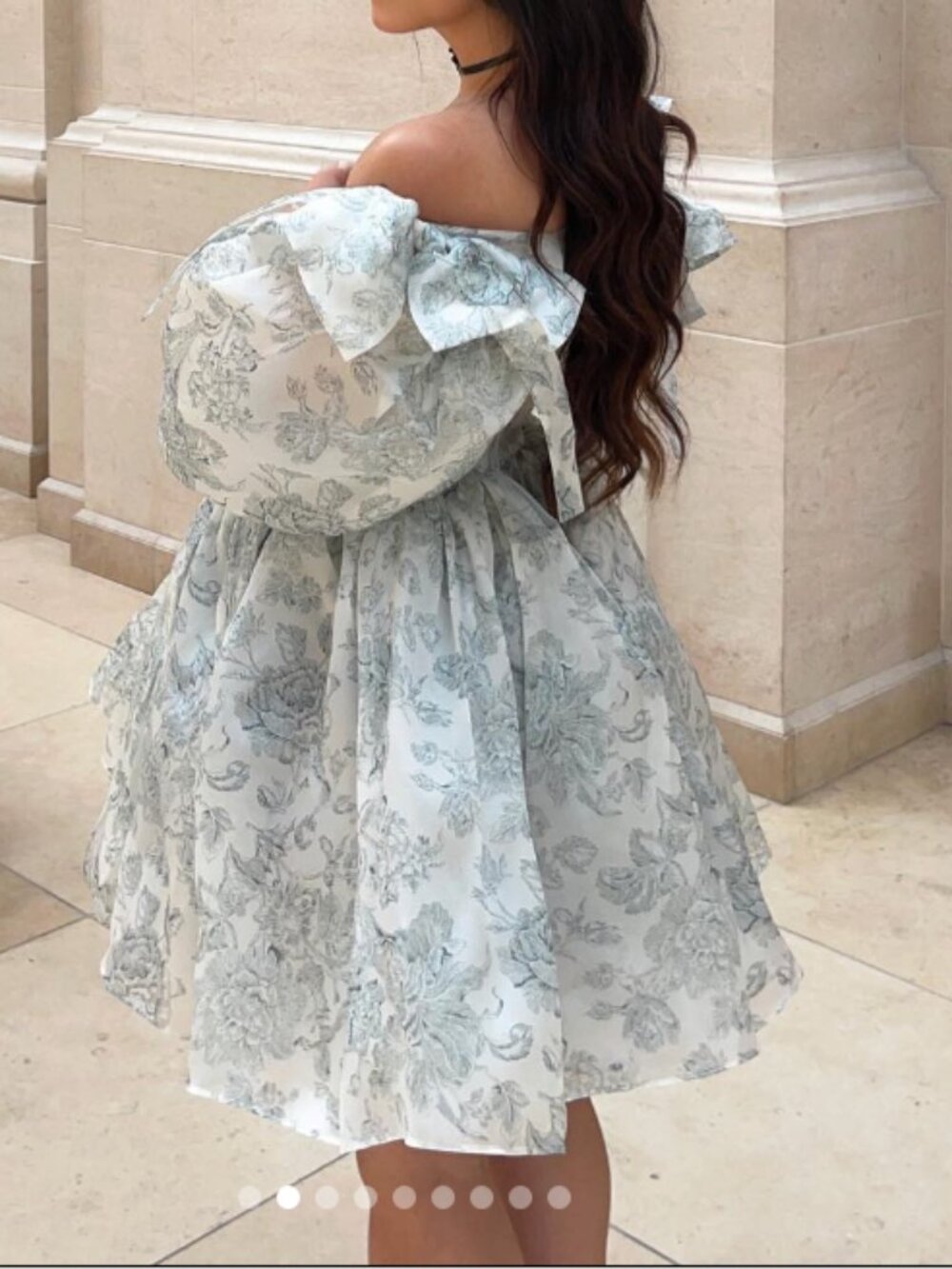 Selkie The Austen Da Vinci Puff Dress